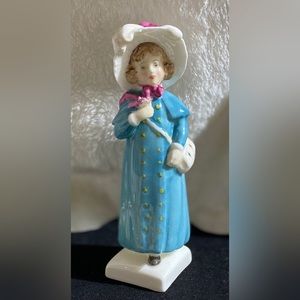 Royal Doulton Carrie Figurine Kate Greenaway Collection HN2800 6.25" Vintage